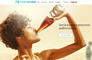 diseño web fotografo en vilanova