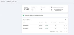 enviar sitemap a gogle search console